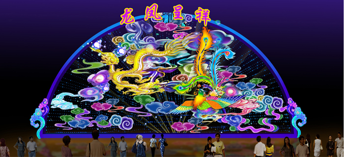 淄博花灯常用的材料